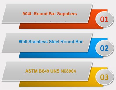 904l Round Bars / Rods Suppliers in India