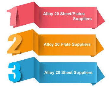 Alloy 20 Sheet/Plates Suppliers in India