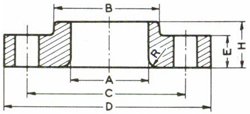 Lap Joint Flanges / Stainless Steel Lap Joint Flanges Carbon Steel Lap Joint Flanges