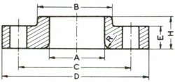 Lap Joint Flanges / Stainless Steel Lap Joint Flanges Carbon Steel Lap ...