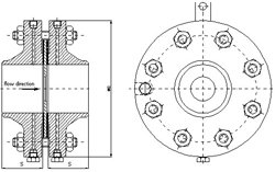 Orifice Flanges Stockist / Stainless Steel ASTM A182 Orifice Flanges Distributors