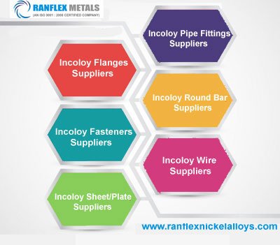 Incoloy Flange,Fasteners,Sheet,Pipe Fittings,Round Bar,Wire Suppliers in India