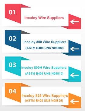 Incoloy 800 Wire Suppliers In India